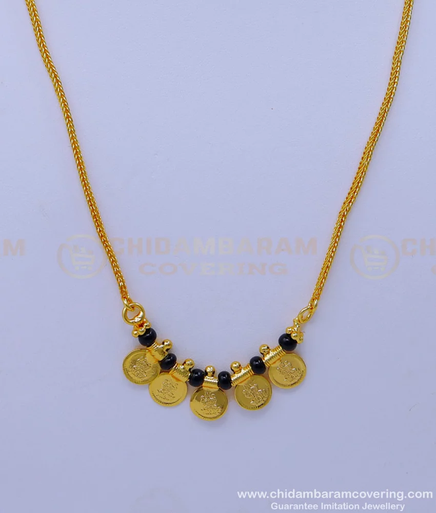 One gram gold on sale chain with pendant